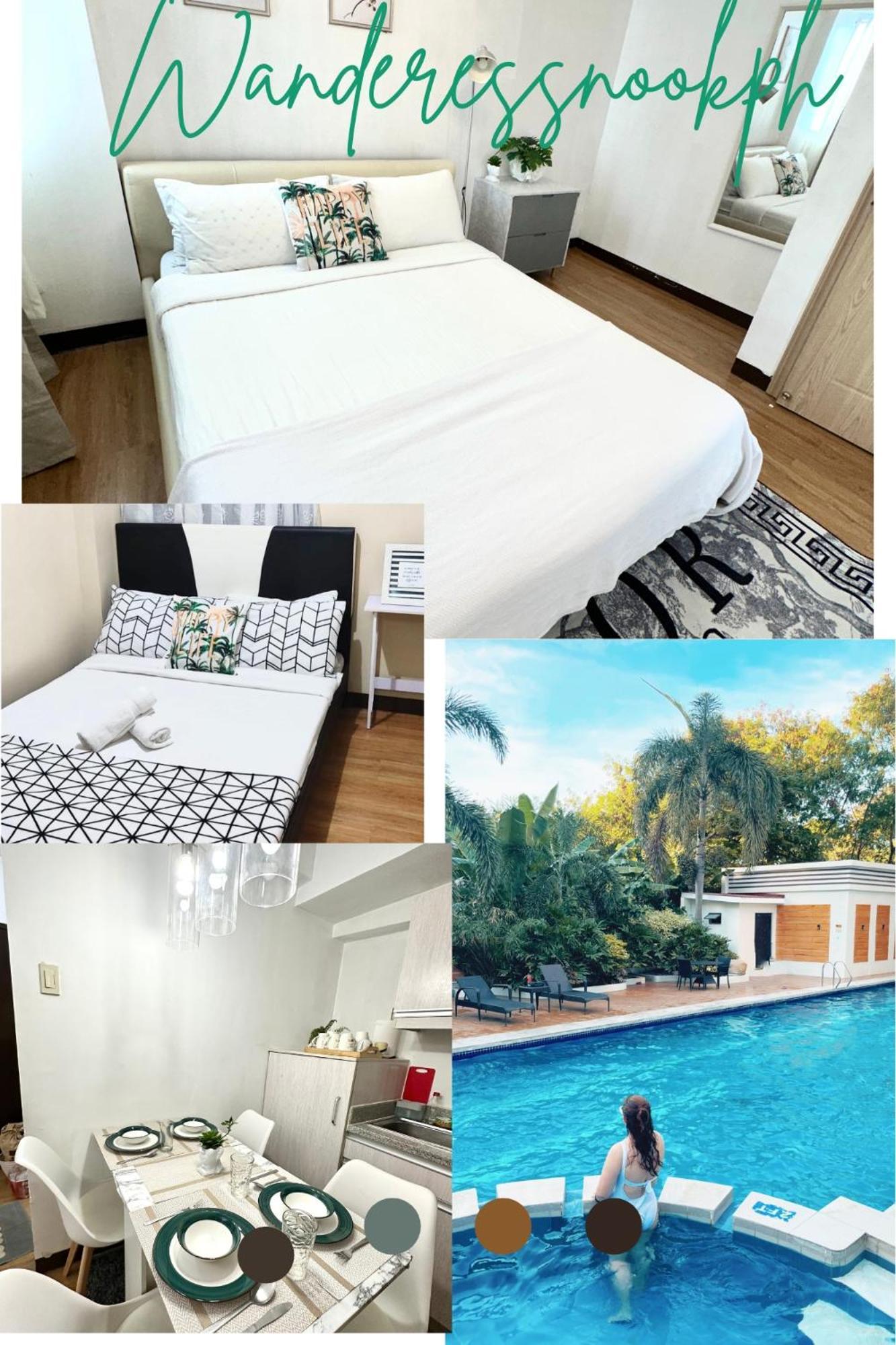Lancris Residences 2 Bedroom Entire Apartment Near Airport With Pool Paranaque City 외부 사진